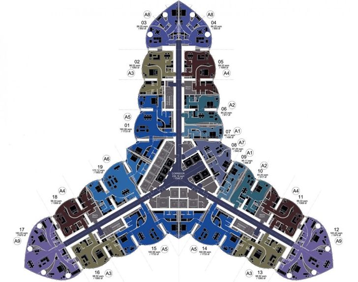 Burj Khalifa And Reference Cad File