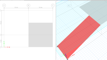 Stair Modeling Clarification in Etabs as it may consider a Stair Slab as wall area object.