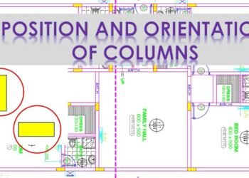 How to Place Columns in Building Plan: Choosing Position & Orientation