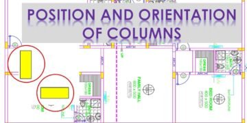 How to Place Columns in Building Plan: Choosing Position & Orientation