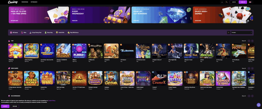 Experience Thrilling Gaming with the Casiny Casino App Experience Thrilling Gaming with the Casiny Casino App