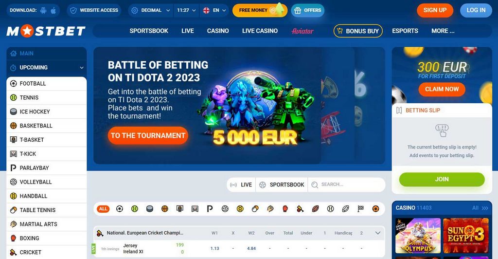 Mostbet KG — ставки на спорт и азартные игры в Кыргызстане
